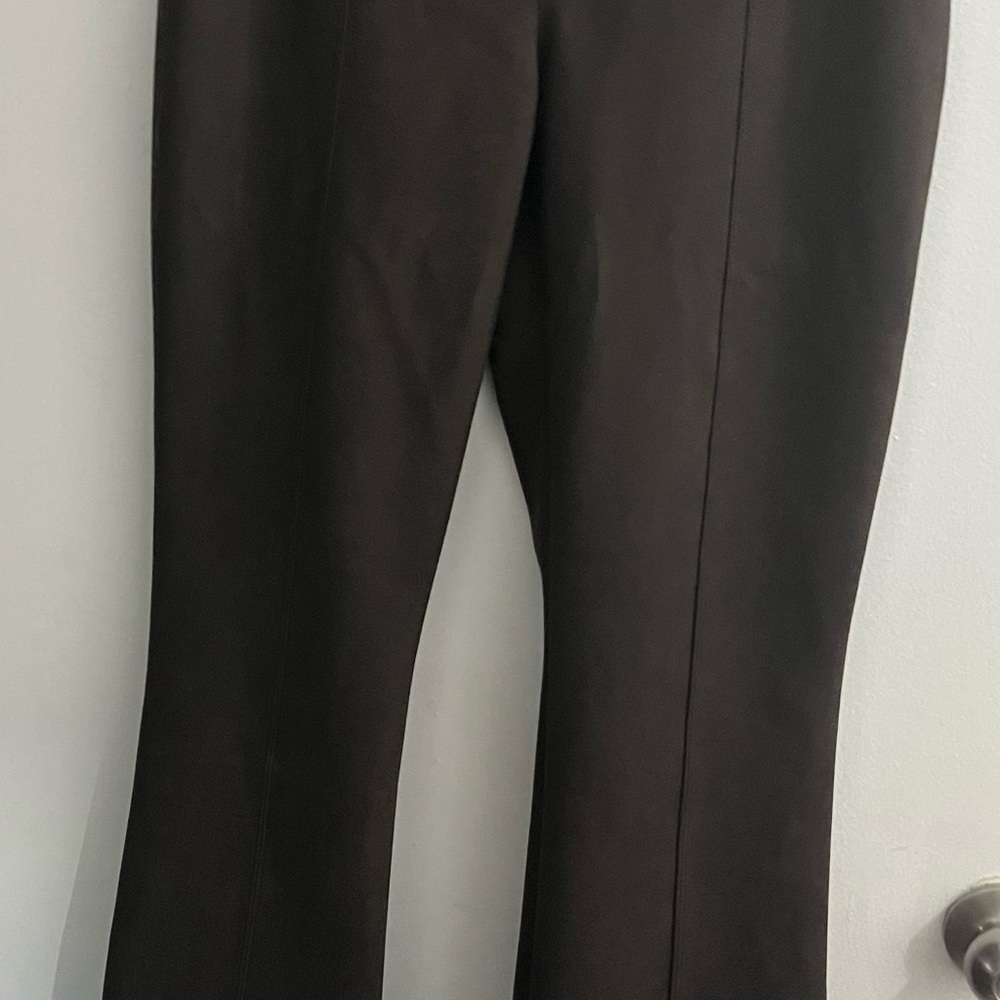SPANX Brown faux suede pants